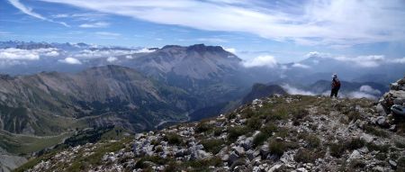 Panorama du sommet