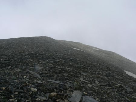 La face sud vue du col