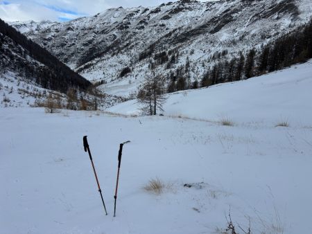  Vue sur le vallon.