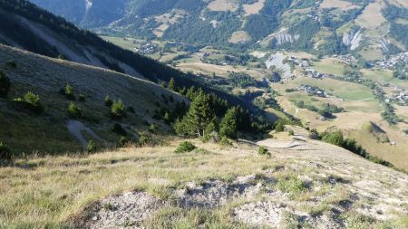 Sous le Mont Charvin, vue arrière