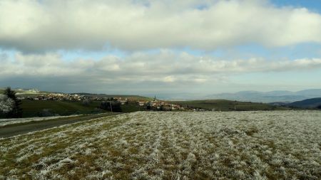 En dominant St-Christo entre les cotes 871m et 868m.