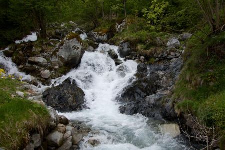 Cascade au niveau de la ferme du Cambasque