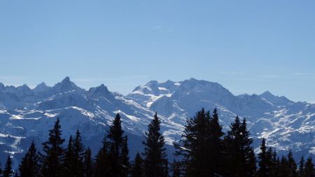 Aiguille du Fruit, Croix de Verdon et Péclet / Polset