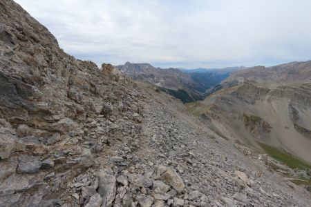 Début du retour à crête.