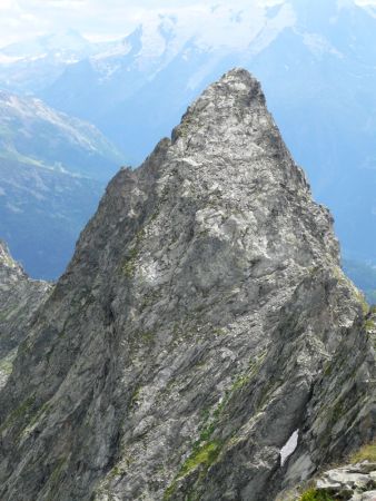 La plus haute des aiguilles du Charvet.