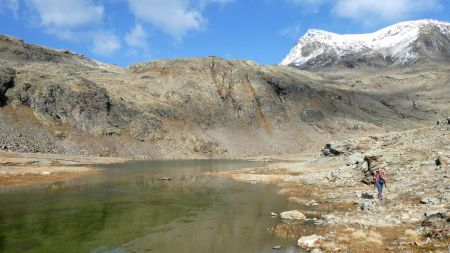 Le lac Brulet et la Pointe de l’Archeboc.