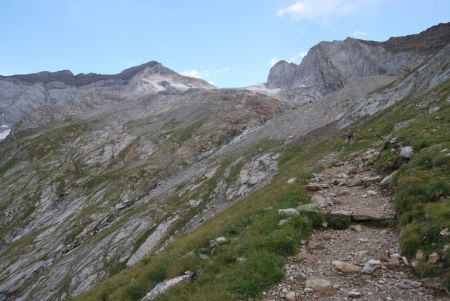 Montée vers le glacier