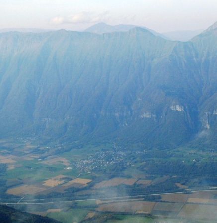 Grésy vue du Petit Arc