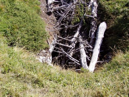 Le Gouffre «bouché»