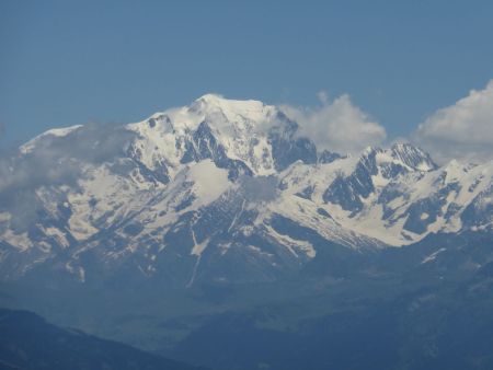 Zoom sur le Mont Blanc