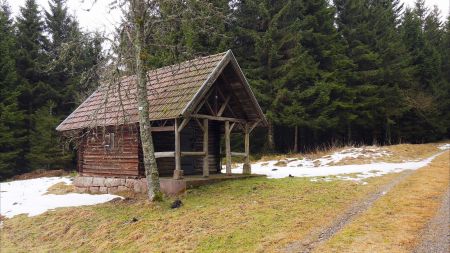 Lerchensteinhütte.