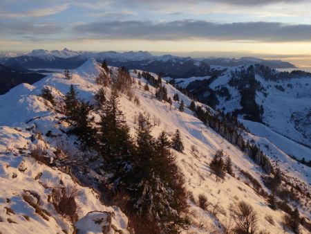 Dernières couleurs sur la crête...