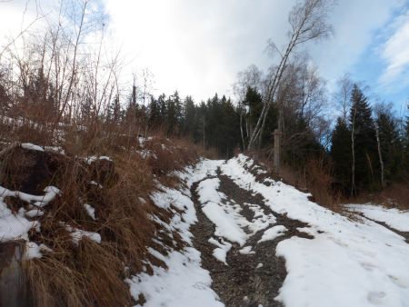 Le départ du chemin.