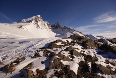 Pain de sucre  depuis la crête frontière