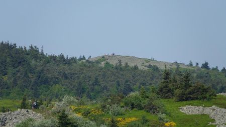 Zoom sur le Crêt de la Perdrix.