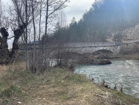 Pont sur la Méouge.