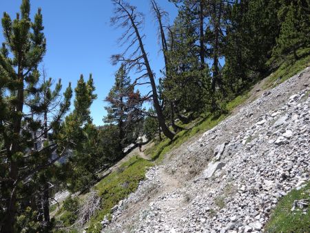 Traversée à flanc