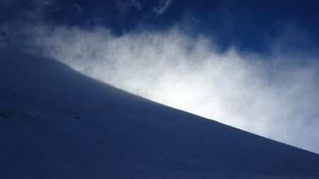 L’arête pour monter au Castore