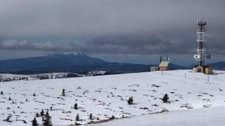 Mont Ventoux à l’ouest