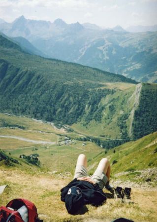 Petite pause au Col du Tricot