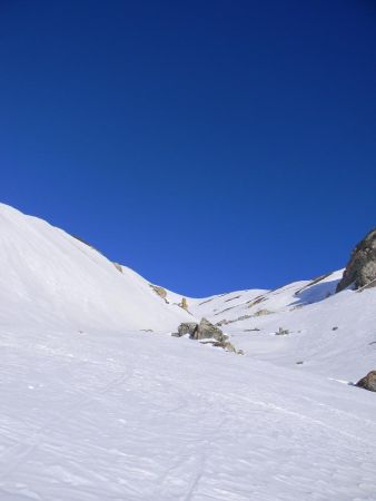 Le goulet avant le Champ de Tir