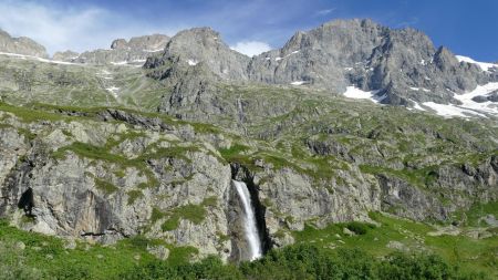 Cascades, ruisseaux, torrents ; ça ne manque pas d’eau.