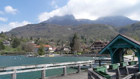 Vue d’ensemble de Talloires.