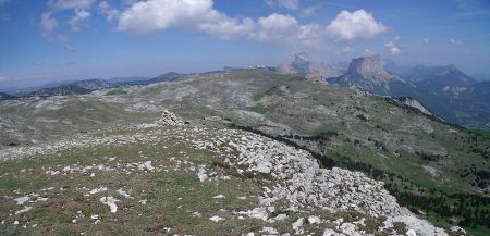 Panorama vers le nord