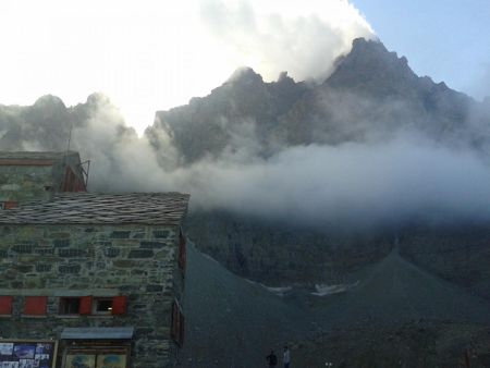 L’imposante face Sud depuis Quintino Sella