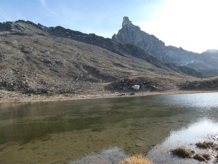 Lac Blanchet et  Tête des Toillies.