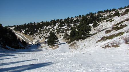 Départ du Chalet Reynard