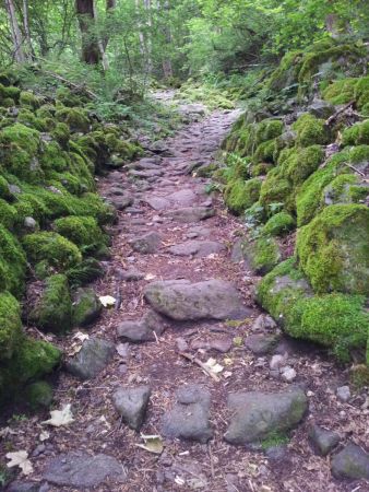 Départ du sentier