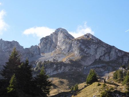 Pointe de la Sambuy pendant la montée