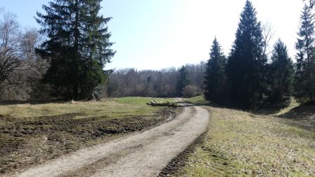 A l’approche de la Loge de Crans