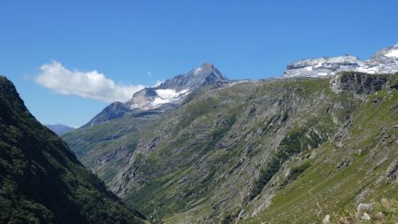 Dent Parrachée, Glacier de La Belle Place