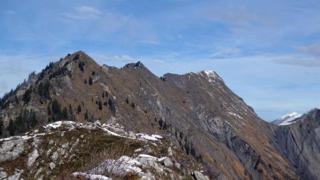 Pointe de la Deuva, Pointe de Cuesssajran, Dent de Cons