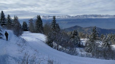 Retour par le sentier d’été.