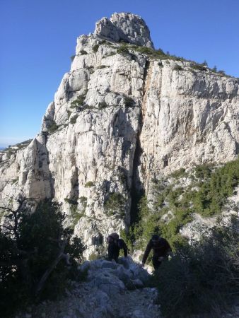 La sortie de la Cheminée du C.A.F