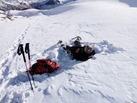 Roulés-boulés dans la neige...