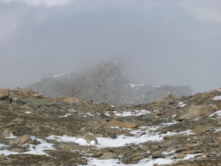 L’arrête vue depuis l’aiguille pers