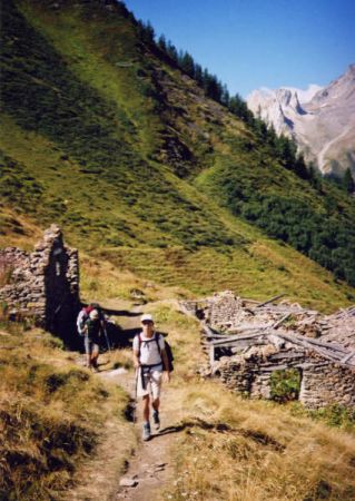 Montée au col Chécrouit