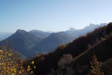 Montagne de La Pale, Baconnet, Palais et Rocher du Château Vert, Mont-Aiguille, Grand Veymont