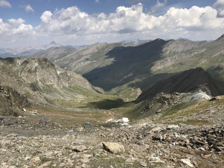 Le Vallon de Clausis en descente