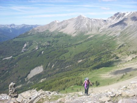 Le col de la Pare n’est plus très loin