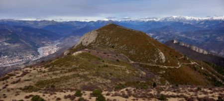 Sommet Nord de Cousson (1512m) et Digne-les-Bains