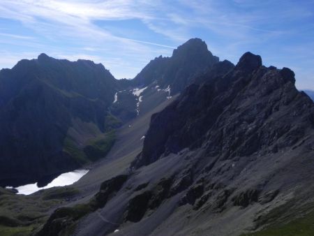 Tête de Moïse et lac d’Apsoi