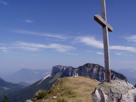 Le sommet du Truc, le Mt Granier en second plan