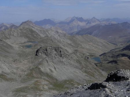 Vallon du Lauzanier vu du sommet