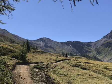 Sentier vers les lacs