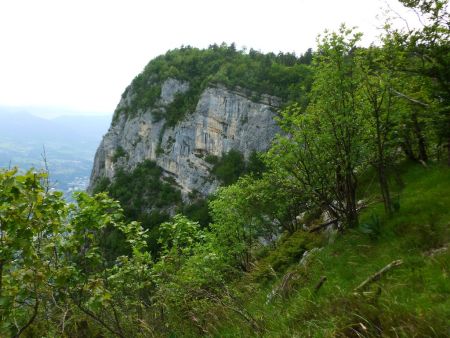 Échappée en bordure de falaise